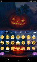 Emoji Keyboard-Pumpkin capture d'écran 1