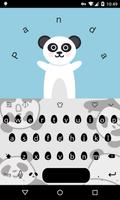 Emoji Keyboard-Panda Affiche