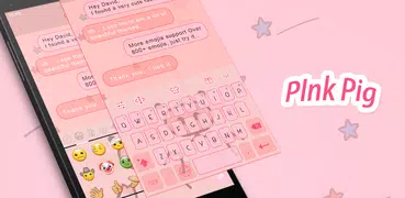 Emoji Keyboard - Pink Peppa