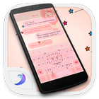 Emoji Keyboard - Pink Peppa आइकन