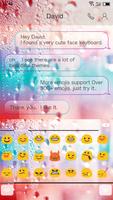 Emoji Keyboard-Rainbow Multi captura de pantalla 3