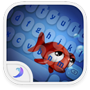 APK Emoji Keyboard-Red Fish