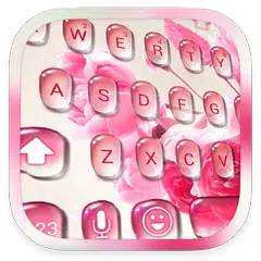 Скачать Rose Water - Клавиатура Emoji, персонализированная APK