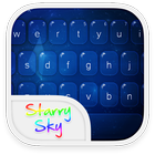 آیکون‌ Emoji Keyboard-Starry Sky