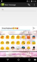 Emoji Keyboard-Sakura ảnh chụp màn hình 2