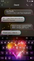 Emoji Keyboard-Shiny Heart Affiche