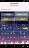 Emoji Keyboard-Silent Night Affiche