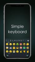Emoji Keyboard - Simple Keyboard captura de pantalla 1