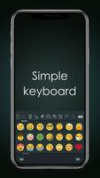 Emoji Keyboard - Simple Keyboard captura de pantalla 2