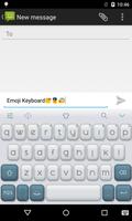 Emoji Keyboard-Smooth imagem de tela 1