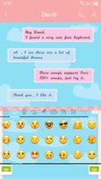 Emoji Keyboard-The Scenery syot layar 1