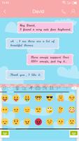 Emoji Keyboard-The Scenery ภาพหน้าจอ 3