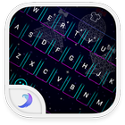 Emoji Keyboard-Christmas neon icône