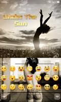 Emoji Keyboard-Under The Sun capture d'écran 3