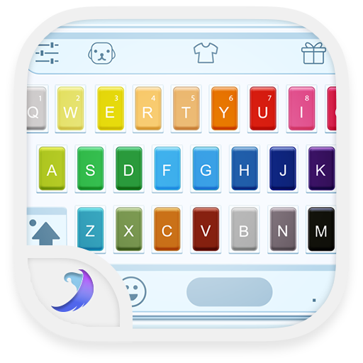 Emoji Keyboard - Watercolor