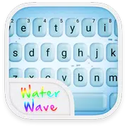 Emoji Keyboard-Water Wave