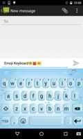 Emoji Keyboard-Water Wave اسکرین شاٹ 1