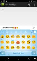 Emoji Keyboard-Water Wave capture d'écran 2