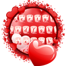 الحب الحب موضوع لوحة المفاتيح APK