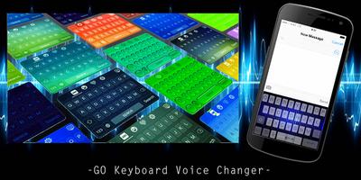 GO Keyboard Voice Changer Affiche