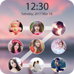 Photo lock screen unlock LWP
