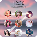 Photo lock screen unlock LWP APK