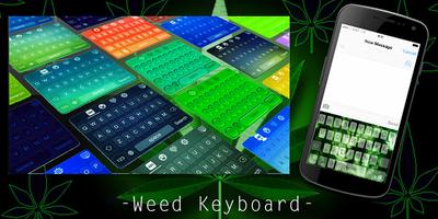 Weed Keyboard Affiche