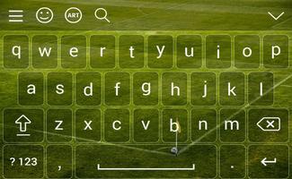 Football Keyboard capture d'écran 3