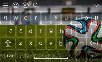 Football Keyboard capture d'écran 1