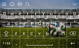 Football Keyboard capture d'écran 2