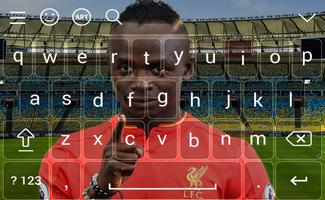 Sadio Mané Keyboard Affiche