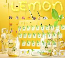 Lemon water Keyboard Theme screenshot 1
