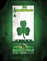 New Boston Celtics keyboard Theme Affiche