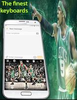 New Boston Celtics keyboard Theme स्क्रीनशॉट 1