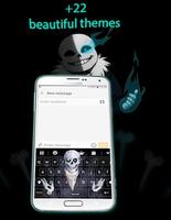 Gaster  Keyboard themes Affiche