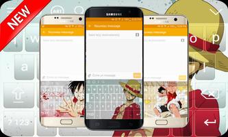 Keyboard For Luffy One Piece 2018 الملصق