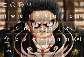 Keyboard For Luffy One Piece 2018 capture d'écran 1
