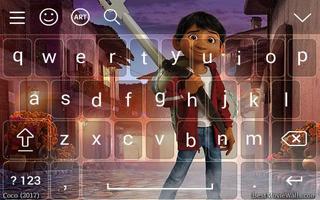 Keyboard for COCO Affiche