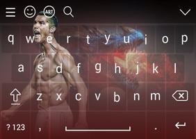 Keyboard - Cristiano Ronaldo RMA & Football. स्क्रीनशॉट 1
