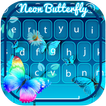 Neon Butterfly Keyboard