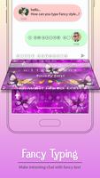 Neon Butterfly Keyboard screenshot 1