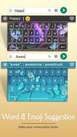 Neon Butterfly Keyboard screenshot 2