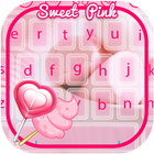Sweet Pink Keyboard ikon