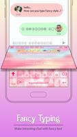 Sweet Pink Keyboard syot layar 1