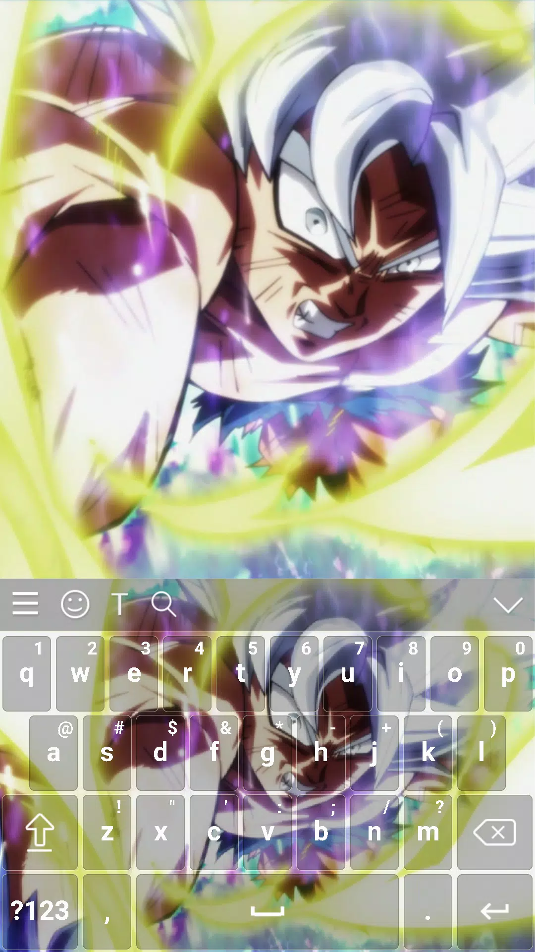 Descarga de APK de Goku Ultra Instinct Keyboard para Android Descarga de APK de Goku Ultra Instinct Keyboard para Android