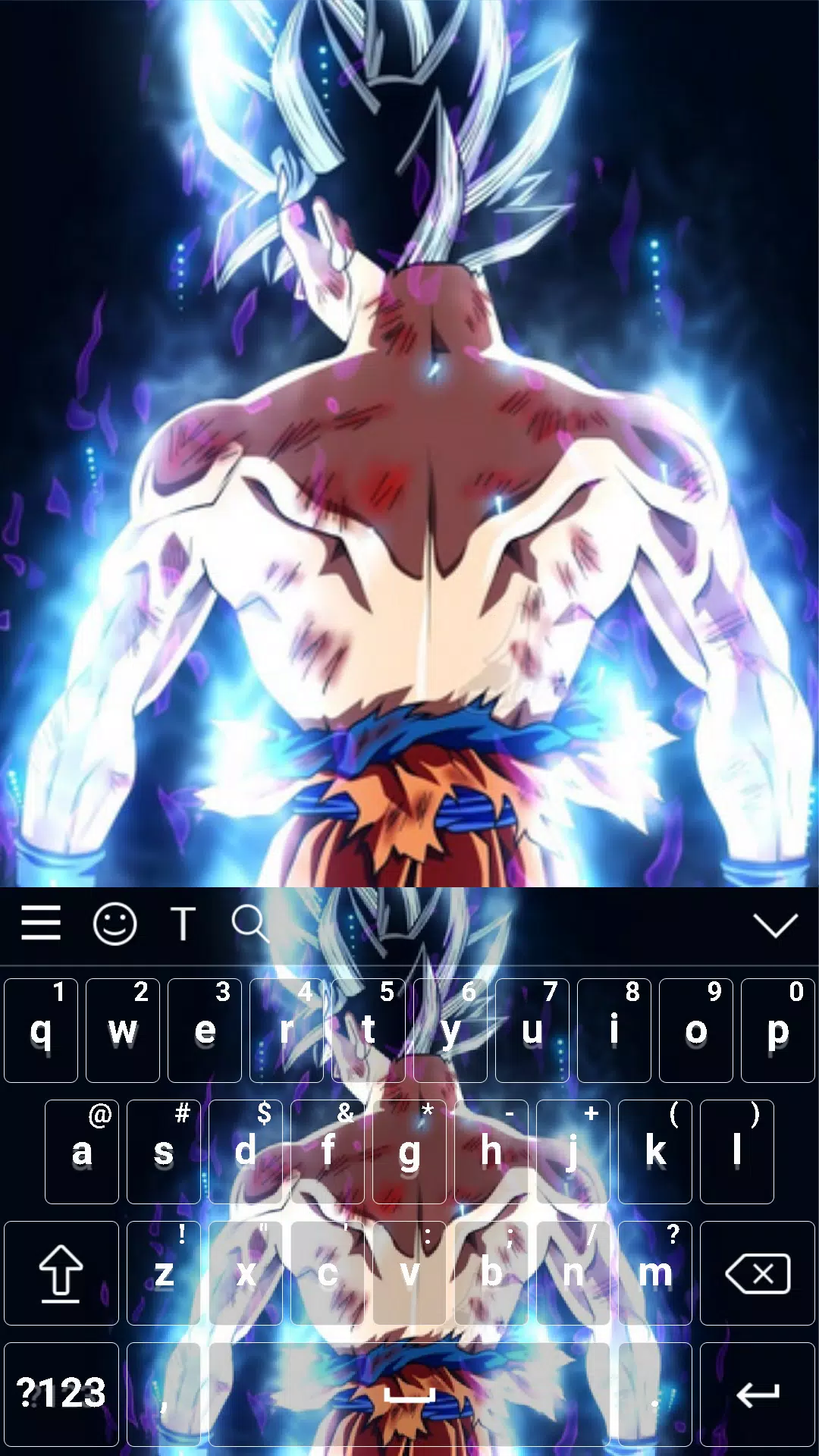 Descarga de APK de Goku Ultra Instinct Keyboard para Android Descarga de APK de Goku Ultra Instinct Keyboard para Android