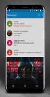 Reaper Flame Keyboard Emoji Theme captura de pantalla 1