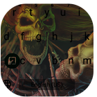 Skull Sniper Keyboard Emoji Theme icono