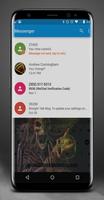 Skull Sniper Keyboard Emoji Theme captura de pantalla 1