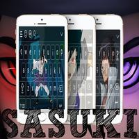 Keyboard for Sasuke Uchiha HD capture d'écran 3